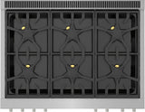 Thermador Gas Professional Range 36" Pro Harmony Standard Depth - Stainless Steel (PRG366WH)