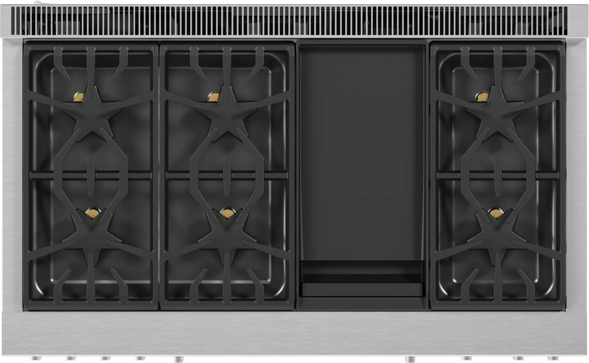 Thermador  Gas Professional Range 48'' Pro Grand® Commercial Depth - Stainless Steel (PRG486WDG)