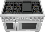 THERMADOR  Gas Professional Range 48'' Pro Grand® Commercial Depth - Stainless Steel (PRG486WDG)