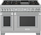 Thermador  Gas Professional Range 48" Pro Grand Commercial Depth - Stainless Steel (PRG486WDG)