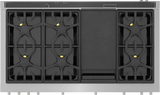 THERMADOR  Gas Professional Range 48'' Pro Harmony® Standard Depth - Stainless Steel (PRG486WDH)