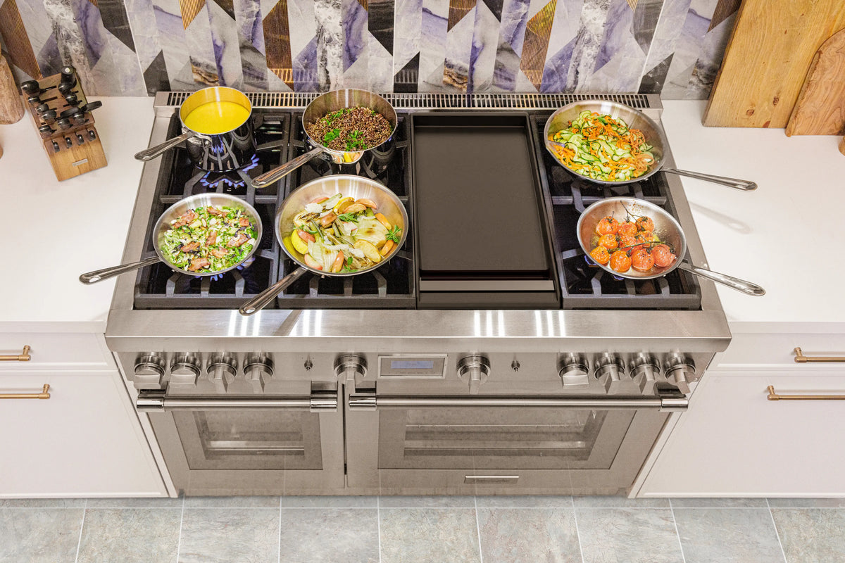 THERMADOR  Gas Professional Range 48'' Pro Harmony® Standard Depth - Stainless Steel (PRG486WDH)