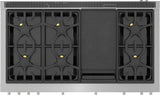 THERMADOR  Gas Professional Range 48'' Pro Harmony® Standard Depth - Stainless Steel (PRG486WDH)