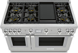 THERMADOR  Gas Professional Range 48'' Pro Harmony® Standard Depth - Stainless Steel (PRG486WDH)