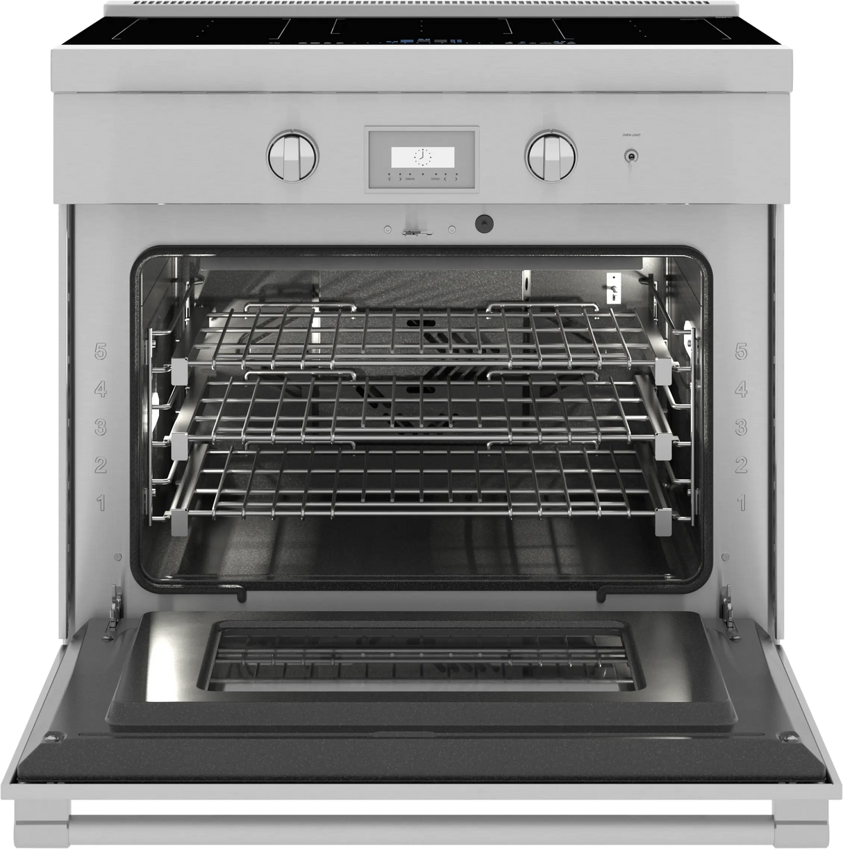 THERMADOR  Liberty® Induction Professional Range 36'' Pro Harmony® Standard Depth - Stainless Steel (PRI36LBHU)