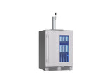 Zephyr 24" Kegerator & Beverage Cooler - Stainless Steel (PRKB24C01AG)