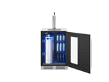 ZEPHYR  24" Kegerator & Beverage Cooler - Other (PRKB24C01AG)