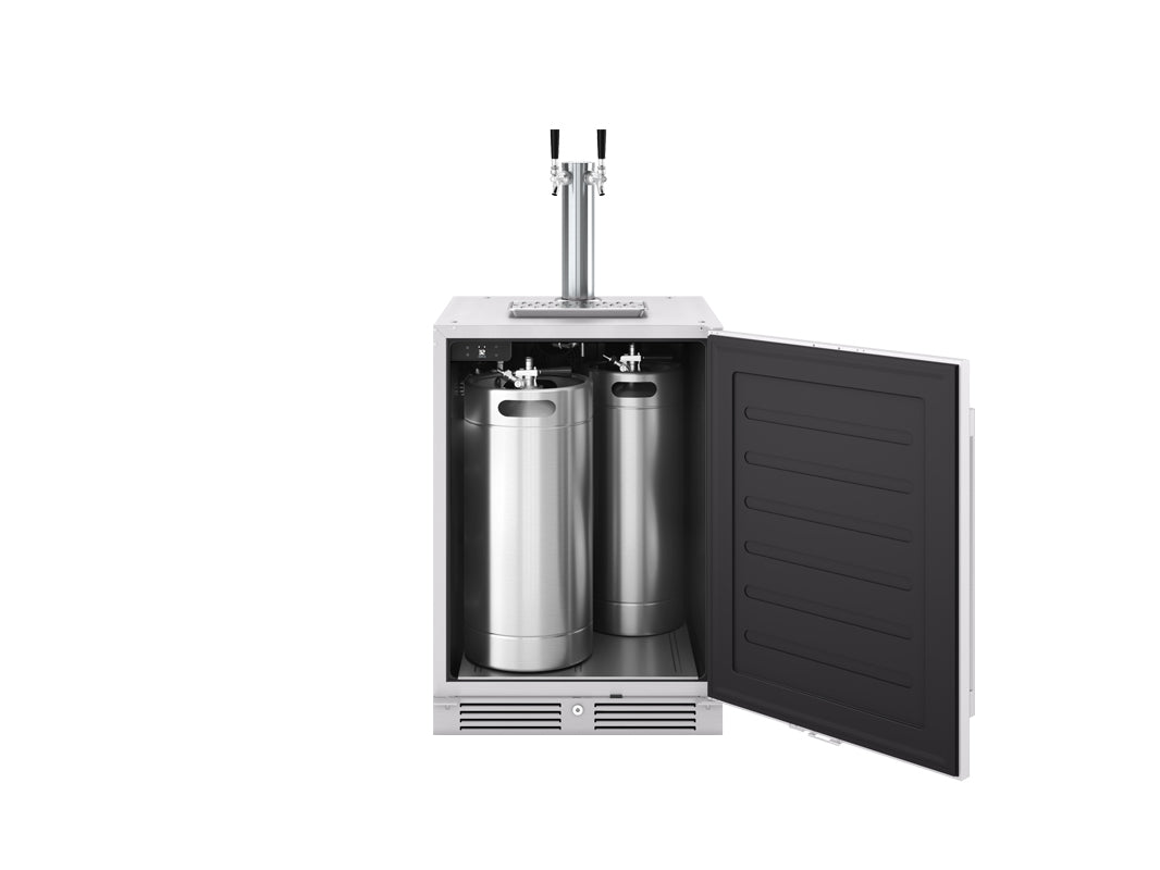 ZEPHYR  24" Outdoor Kegerator & Beverage Cooler - Other (PRKB24C01ASOD)