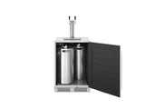 ZEPHYR  24" Outdoor Kegerator & Beverage Cooler - Other (PRKB24C01ASOD)