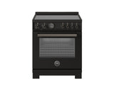 BERTAZZONI  30 inch Induction Range, 4 Heating Zones, Electric Self-Clean Oven - Carbonio (PRO304IFEPCAT)