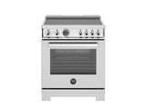 BERTAZZONI  30 inch Induction Range, 4 Heating Zones, Electric Self-Clean Oven - Stainless Steel (PRO304IFEPXT)