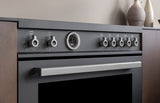 BERTAZZONI  36 inch Induction Range, 5 Heating Zones and Cast Iron Griddle, Electric Self-Clean Oven - Giallo (PRO365ICFEPGIT)
