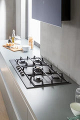 BERTAZZONI  36 Front Control Gas Cooktop 5 burners - Carbonio (PRO36CT5ACV)