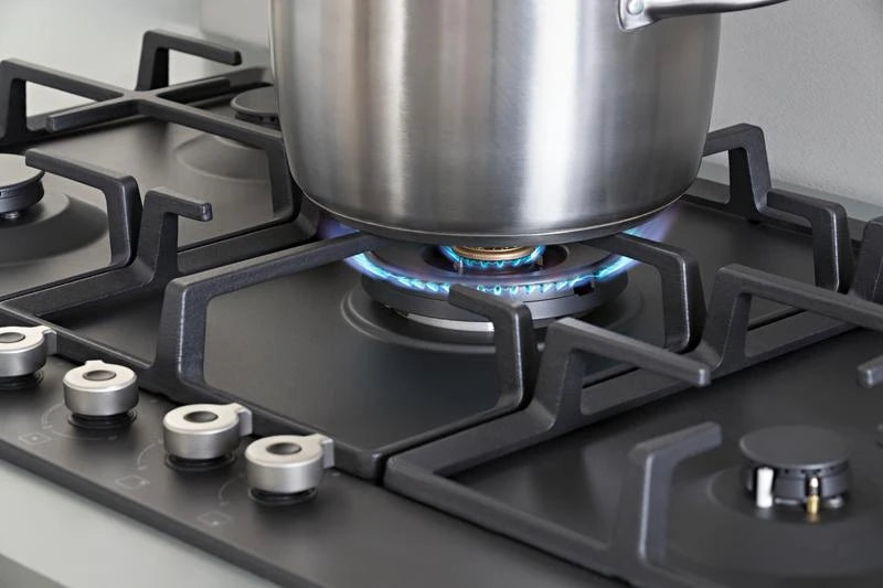 BERTAZZONI  36 Front Control Gas Cooktop 5 burners - Carbonio (PRO36CT5ACV)