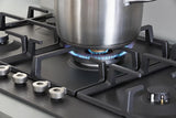 BERTAZZONI  36 Front Control Gas Cooktop 5 burners - Carbonio (PRO36CT5ACV)