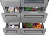 Sub-Zero 48" PRO Refrigerator/Freezer with Glass Door - Stainless (PRO4850G)