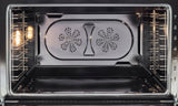 BERTAZZONI  48 inch Dual Fuel Range, 6 Brass Burners and Griddle, Electric Self-Clean Oven - Giallo (PRO486BTFEPGIT)