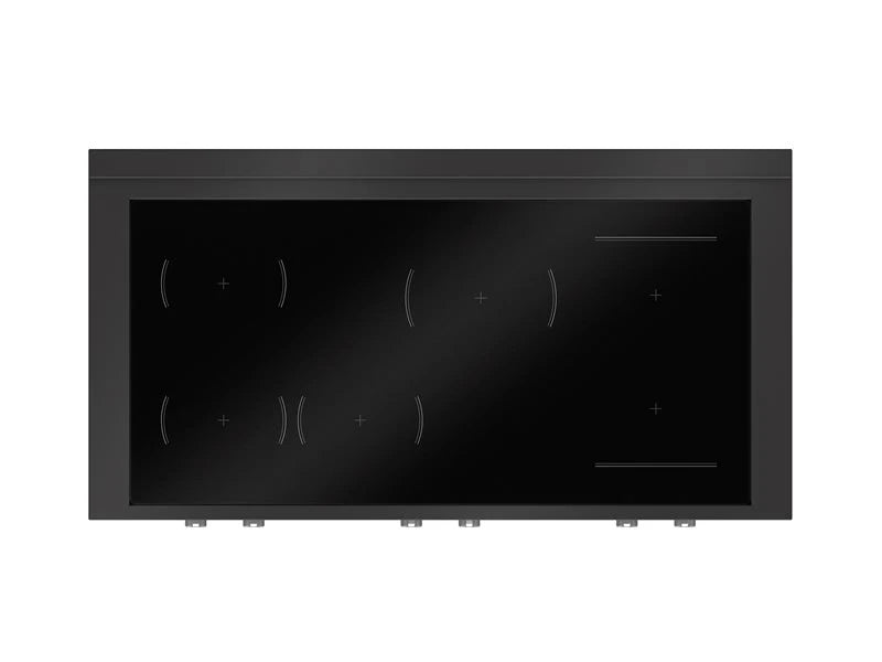 BERTAZZONI  48" 6 Induction Zones Rangetop - Carbonio (PRO48RT6ICAT)