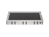 BERTAZZONI  48" 6 Induction Zones Rangetop - Stainless Steel (PRO48RT6IXT)