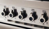 BERTAZZONI 30 inch All Gas Range, 4 Brass Burner -  (PROF304GASXT)