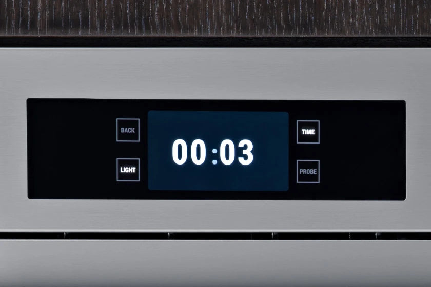 BERTAZZONI  30 Double Electric Convection Oven Self-Clean with Assistant - Stainless Steel (PROF30FDEXT)