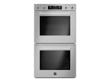 BERTAZZONI  30 Double Electric Convection Oven Self-Clean - Stainless Steel (PROF30FDEXV)