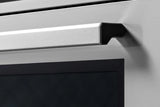 BERTAZZONI  30 Double Electric Convection Oven Self-Clean - Stainless Steel (PROF30FDEXV)