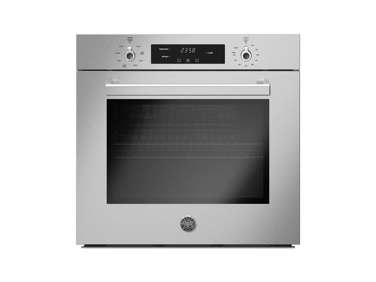BERTAZZONI  30 Electric Convection Oven Self-Clean - Stainless Steel (PROF30FSEXV)