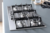 BERTAZZONI  36 Front Control Gas Cooktop 5 burners - Stainless Steel (PROF365CTXV)