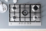 BERTAZZONI  36 Front Control Gas Cooktop 5 burners - Stainless Steel (PROF365CTXV)