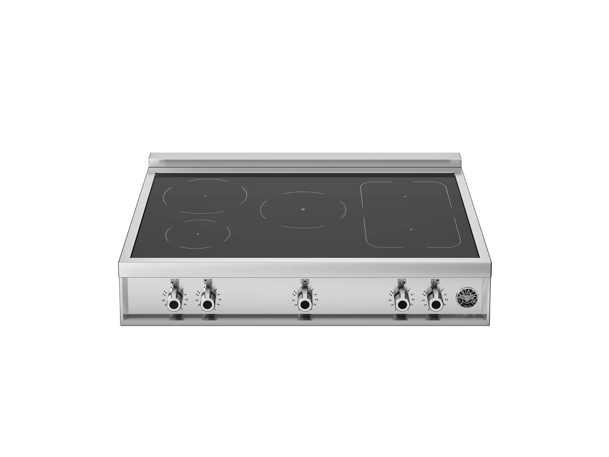 BERTAZZONI  36" 5 Induction Zones Rangetop - Stainless Steel (PROF365IRTXT)