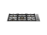 BERTAZZONI  36 Drop-in Gas Cooktop 5 brass burners - Stainless Steel (PROF365QBXT)