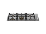 BERTAZZONI  36 Drop-in Gas Cooktop 5 brass burners - Stainless Steel (PROF365QBXT)