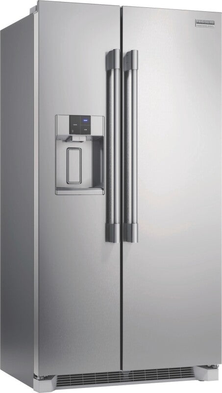 Frigidaire Professional  22 Cu. Ft. 36" Counter-Depth Side-by-Side Refrigerator - Stainless Steel (PRSC2222AF)
