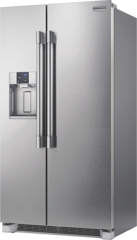 Frigidaire Professional  22 Cu. Ft. 36" Counter-Depth Side-by-Side Refrigerator - Stainless Steel (PRSC2222AF)