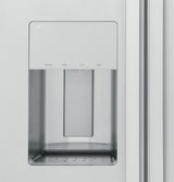 GE Profile  48" Smart Built-In Side-by-Side Refrigerator with Dispenser - Stainless Steel (PSB48YSNSS)