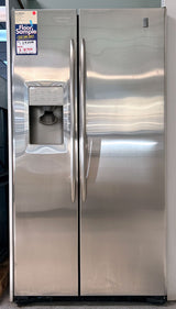 GE Profile Counter-Depth 22.6 Cu. Ft. Stainless Side-by-Side Refrigerator - Stainless Steel (PSC23NSTSS)