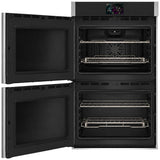 GE Profile  30" Smart Built-In Convection Double Wall Oven with Left-Hand Side-Swing Doors - Stainless Steel (PTD700LSZSS)