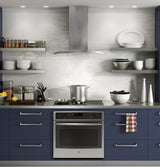 GE Profile 30" Wall-Mount Chimney Hood - Stainless Steel (PV970NSS)