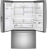 GE Profile  23.1 Cu. Ft. Counter-Depth Fingerprint Resistant French-Door Refrigerator - Fingerprint Resistant Stainless Steel (PWE23KYNFS)