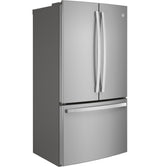 GE Profile  23.1 Cu. Ft. Counter-Depth Fingerprint Resistant French-Door Refrigerator - Fingerprint Resistant Stainless Steel (PWE23KYNFS)