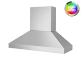 BLUESTAR  60″ Pyramid Style Hood - Stainless Steel (PY060ML)