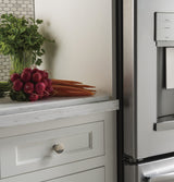 GE Profile 22.1 Cu. Ft. Counter-Depth French-Door Refrigerator with Hands-Free AutoFill - Black (PYE22KBLTS)