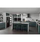 GE Profile 22.1 Cu. Ft. Counter-Depth French-Door Refrigerator with Hands-Free AutoFill - Black Stainless (PYE22KBLTS)