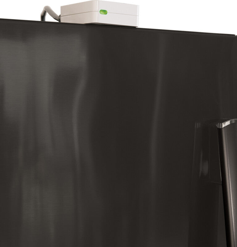 GE Profile 22.1 Cu. Ft. Counter-Depth French-Door Refrigerator with Hands-Free AutoFill - Black (PYE22KBLTS)