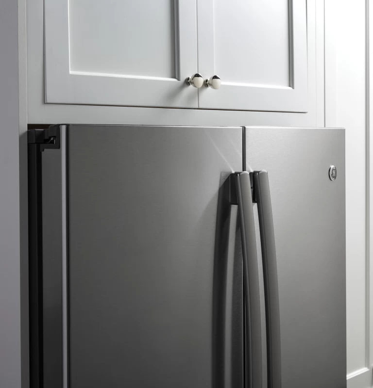 GE Profile 22.1 Cu. Ft. Counter-Depth French-Door Refrigerator with Hands-Free AutoFill -  (PYE22KBLTS)