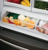 GE Profile 22.1 Cu. Ft. Counter-Depth French-Door Refrigerator with Hands-Free AutoFill -  (PYE22KBLTS)