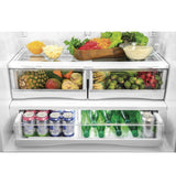 GE Profile  22.1 Cu. Ft. Counter-Depth Fingerprint Resistant French-Door Refrigerator with Hands-Free AutoFill - Fingerprint Resistant Stainless Steel (PYE22KYNFS)