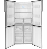 HAIER  Haier 16.8 Cu. Ft. Quad Door Refrigerator - Fingerprint Resistant Stainless (QHE16HYPFS)