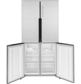 HAIER  Haier 16.8 Cu. Ft. Quad Door Refrigerator - Fingerprint Resistant Stainless (QHE16HYPFS)